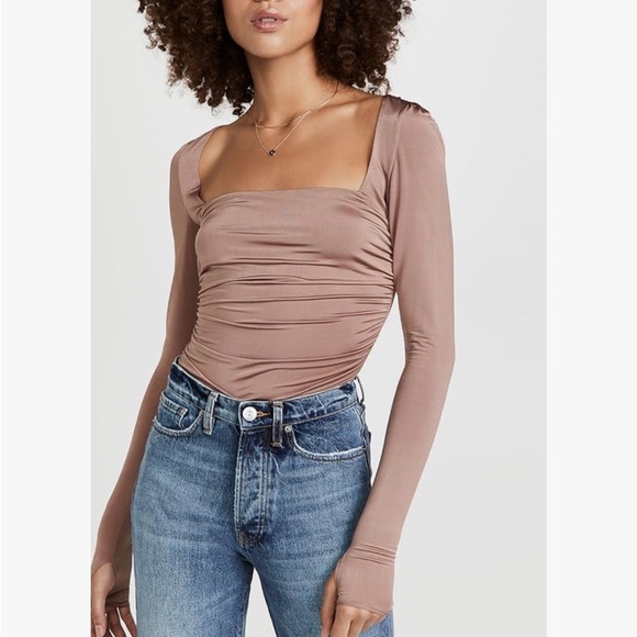 Free People square neck, long sleeve - Picture 1 of 2